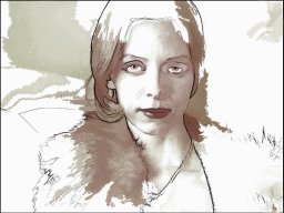 portret karandah